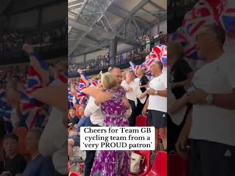 Cheers for Team GB cycling team from a 'very PROUD patron'