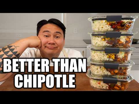 Easy & Affordable Burrito Bowl Meal Prep