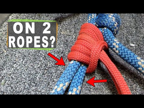 Can you prusik double ropes?