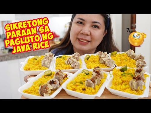 Siomai Java Rice Recipe for Business with Costing