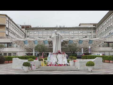 Excitement ahead of Pope Francis being discharged from hospital | AFP