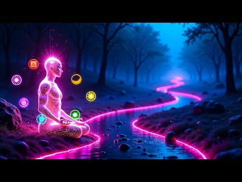7 Chakras Cleansing Music - Root to Crown Healing - Positive Energy Boost