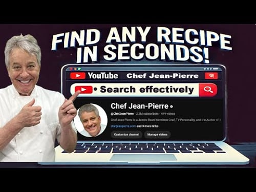 Find Any Recipe FAST! Master YouTube Search & Playlists :)