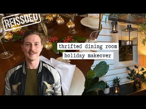 Holiday Hosting Hacks and Dining Room Mini Makeover!