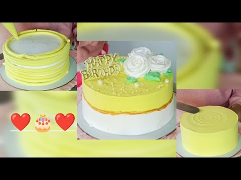 Fault line cake😍❤️ simple & eassy decoration tutorials🎂 #cake #tutorial #shorts #viral #cakedesign
