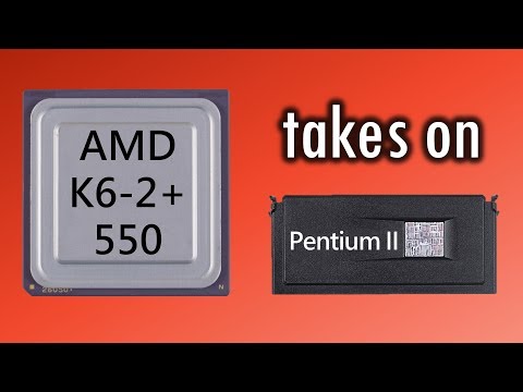 Can the AMD K6-2+ 550 match the Pentium II?
