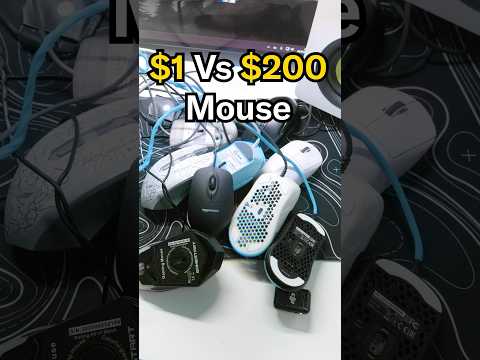 $1 To $200 Gaming Mouse #gaming #computeraccessory #tech