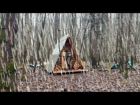 The shelter saved my life: I dried my things and spent the night there!