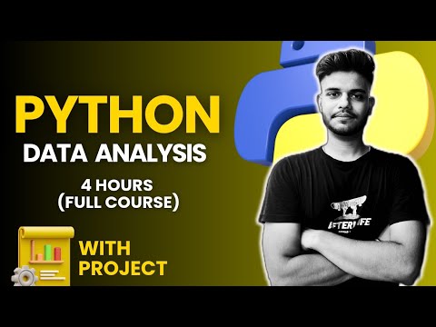 Complete Python for Data Analysis🔥(2025) | Job-Ready Skills + Project with Free Files