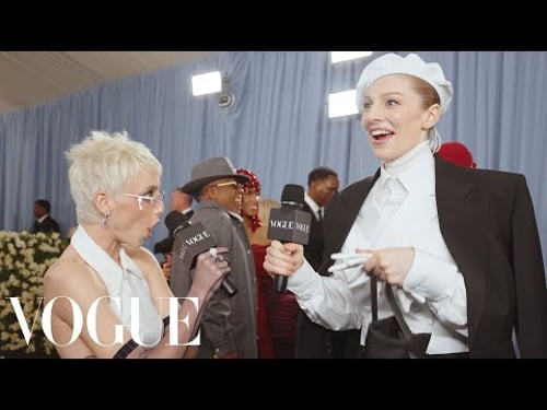 Hunter Schafer Found The Prada Girl Within | Met Gala 2025 With Emma Chamberlain | Vogue