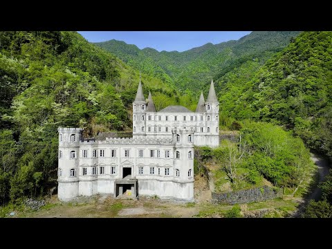 浙江深山发现神秘豪华城堡,废弃多年破败不堪,这里发生过什么?Abandoned castles in deep mountains of China