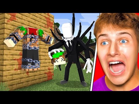Fooling My Friends with TERRIFYING TROLLS in Minecraft