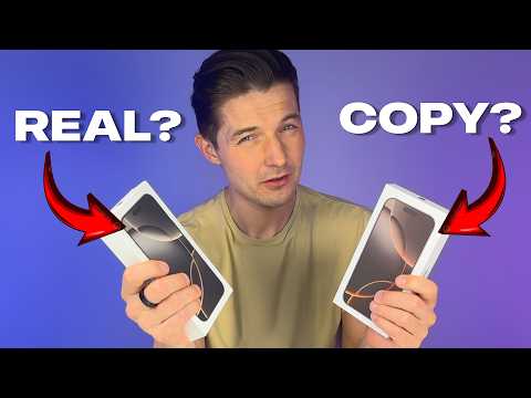 Can you tell which iPhone is the Fake 16 Pro Max?