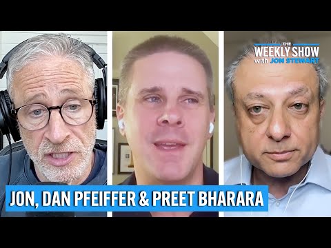 Jon, Dan Pfeiffer & Preet Bharara on Trump’s Pressure Campaigns | The Weekly Show with Jon Stewart