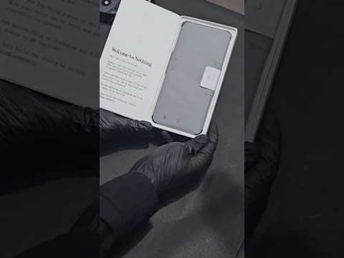 Nothing Phone 3a Unboxing ASMR β Satisfying Sounds & First Look! #shortsfeed #usa