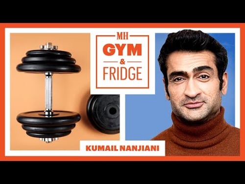 Kumail Nanjiani Shows His Gym & Fridge | Gym & Fridge | Men's Health