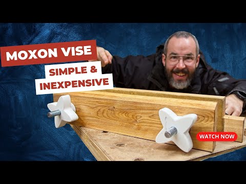 Got a woodworking shop? You need this! | Inexpensive Moxon Vise Build