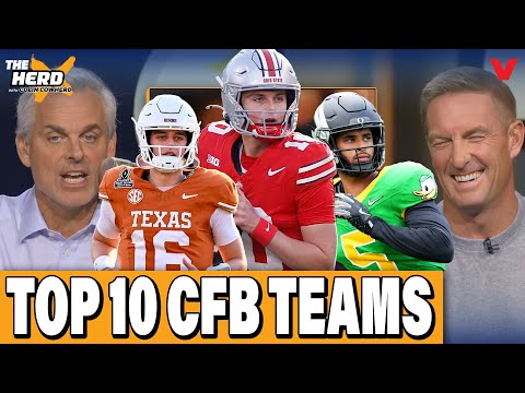 Joel Klatt ranks TOP 10 college football teams, Arch Manning a bust? | The HERD w/ Colin Cowherd