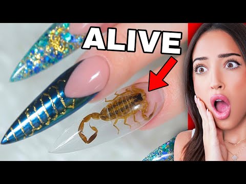 Weirdest NAIL ART That Should NOT Exist