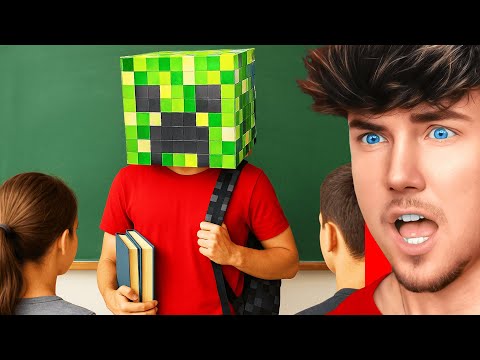 Kind trägt Minecraft-Maske in der Schule… dann passiert DAS! 😱