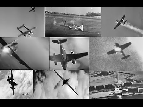 * USAAF “Fighter Kills Over Europe” Gun Camera Films, 1944 (15:00- Restored)