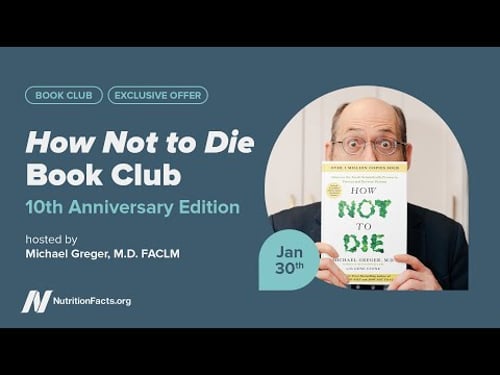 How Not to Die Book Club: Revised and Updated 10th Anniversary Edition