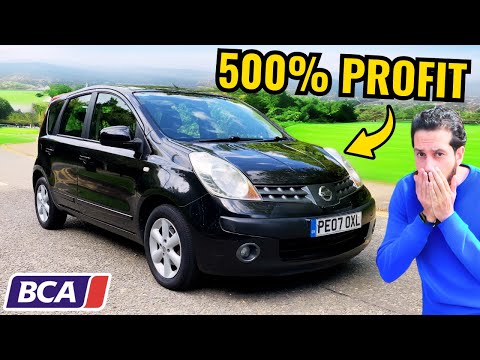 FLIPPING A £275 AUCTION CAR INTO A BIG PROFIT!