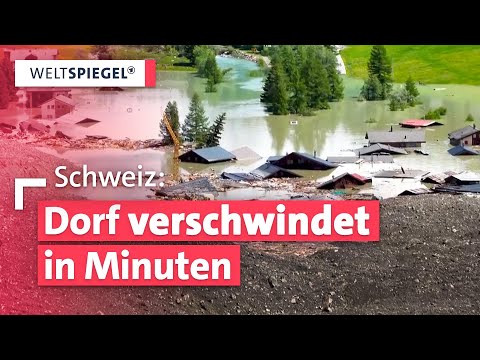 Schweiz: Felssturz, Gletscherabbruch, Zerstörung – das Schicksal von Blatten im Wallis | Weltspiegel