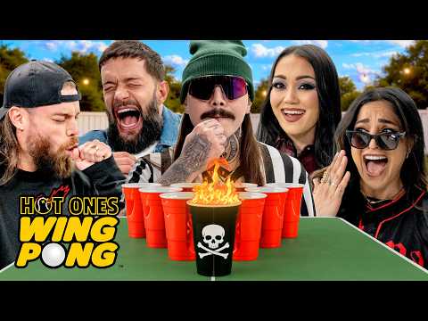 Dominik Mysterio and The Judgment Day Play Hot Ones Wing Pong