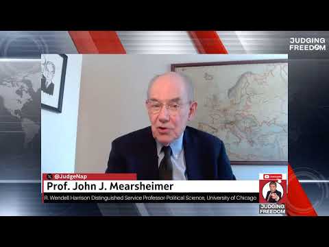 Prof. John Mearsheimer : Can Israel Save Itself?