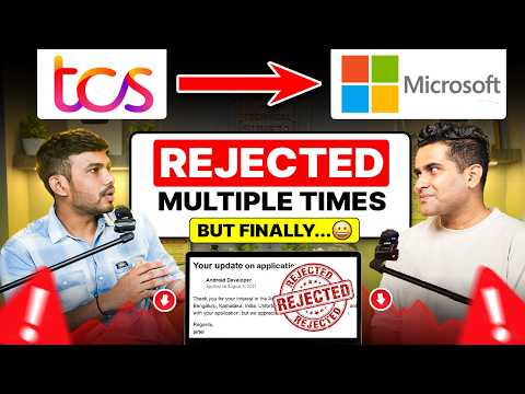 From TCS to Microsoft | 5 Rejections But God Had Bigger Plans | The Real DSA Strategy 2026