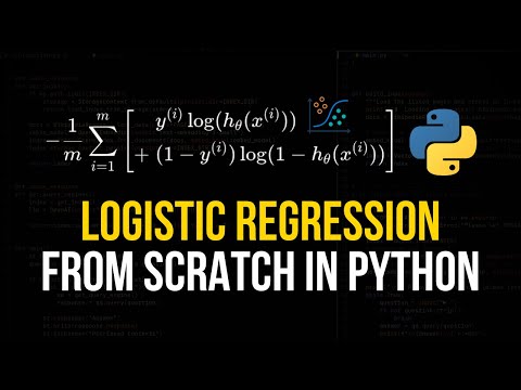 Logistic Regression From Scratch in Python (Mathematical)