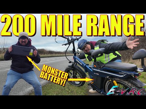The Biggest Ebike Battery I've Seen got me LOST - MILES AWAY FROM HOME! Tesway X7 Pro