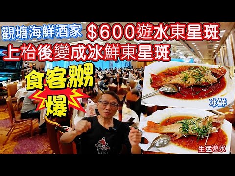 〈 職人吹水〉食客嬲爆/觀塘海鮮酒家600蚊生猛遊水東星斑/上枱後變成冰鮮東星斑/酒樓快速回應/如何分別冰鮮魚/生猛遊遊水魚/不良銷售手法/我梗係知道/AI中英文字幕@Singsingkitchen