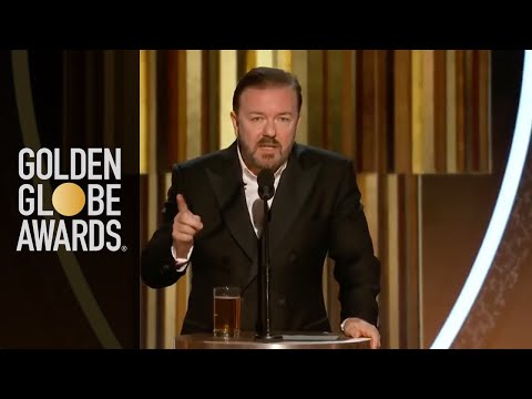 Ricky Gervais Opening Monologue Golden Globes 2020
