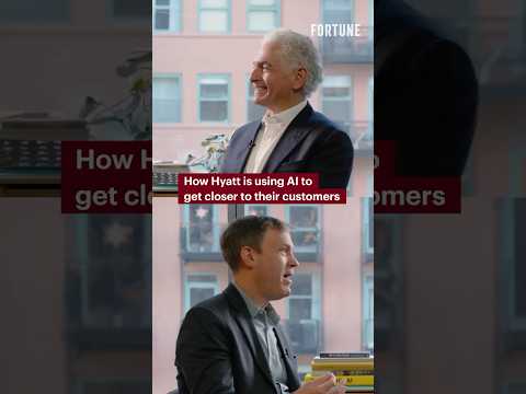 How Hyatt is using AI to get closer to their customers #AI #Hyatt