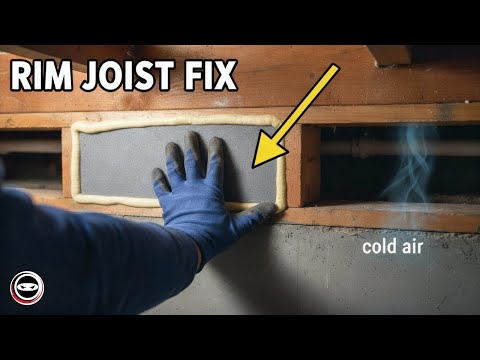 Rim Joist Insulation + Air Sealing: Warmer Floors, Lower Bills