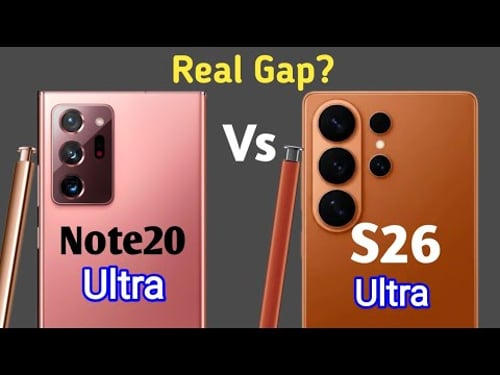 Note 20 Ultra Vs S26 Ultra//Shocking discovery!