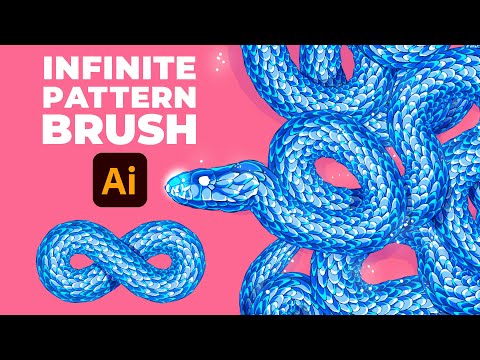 Creating a Snake Brush Pattern in Adobe Illustrator