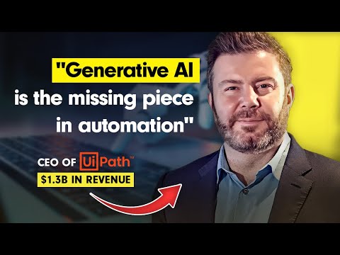 From Tiny Romanian Startup to Global AI Automation Leader | Daniel Dines, CEO of UIPath