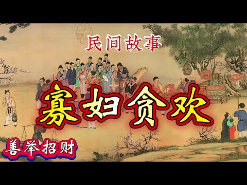 民间故事:寡妇贪欢|善举招财