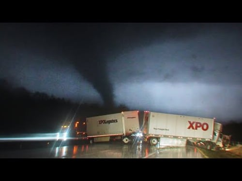 I Rescued A Trucker Hit By A Tornado