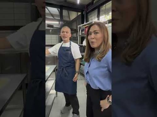 Chef RV's kitchen where his team makes their famous bibingka! Nakakagutom! | Karen Davila