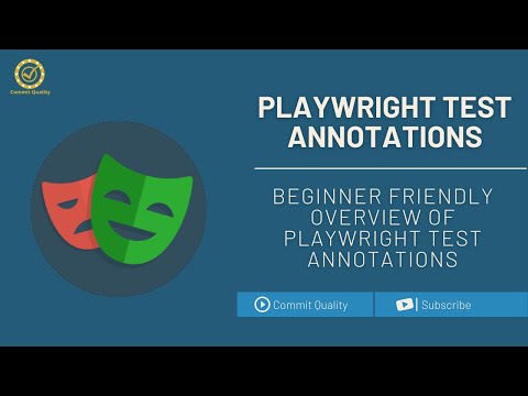 Playwright Test Annotations (NodeJS)