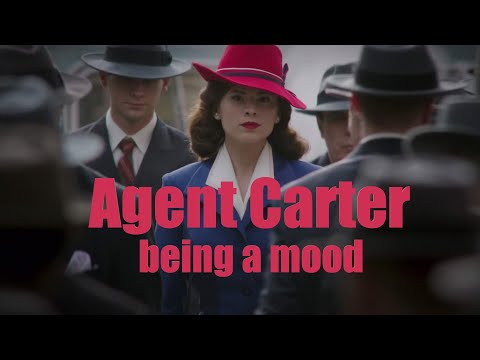 AGENT CARTER being a mood (season 1 humor)