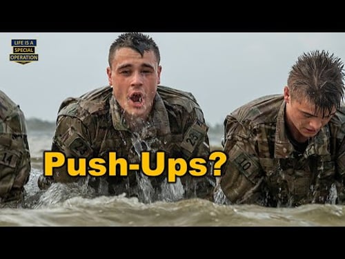 How Many Push-Ups do you Need for Special Operations?