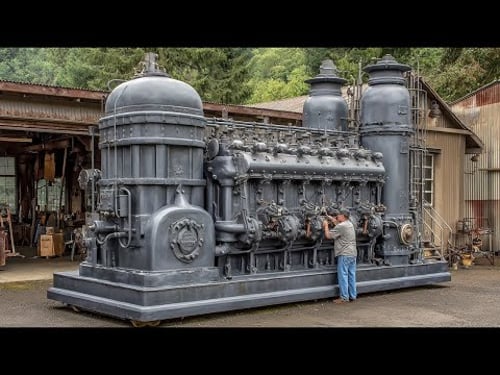 30 Rare Old Engines Starting Up – The Raw Power of History Roars Alive! #7