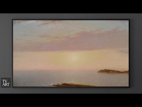 TV Art Slideshow | Landscape Paintings by John Frederick Kensett | HD Screensaver | 2 Hours No Music