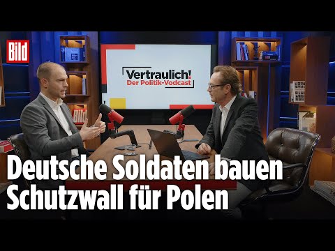 Vertraulich: Bundeswehr baut Schutzschild an Grenze zu Belarus
