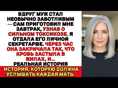 Муж приготовил мне завтрак,но у меня было дурное предчувствие —и я отдала его его секретарше.А потом